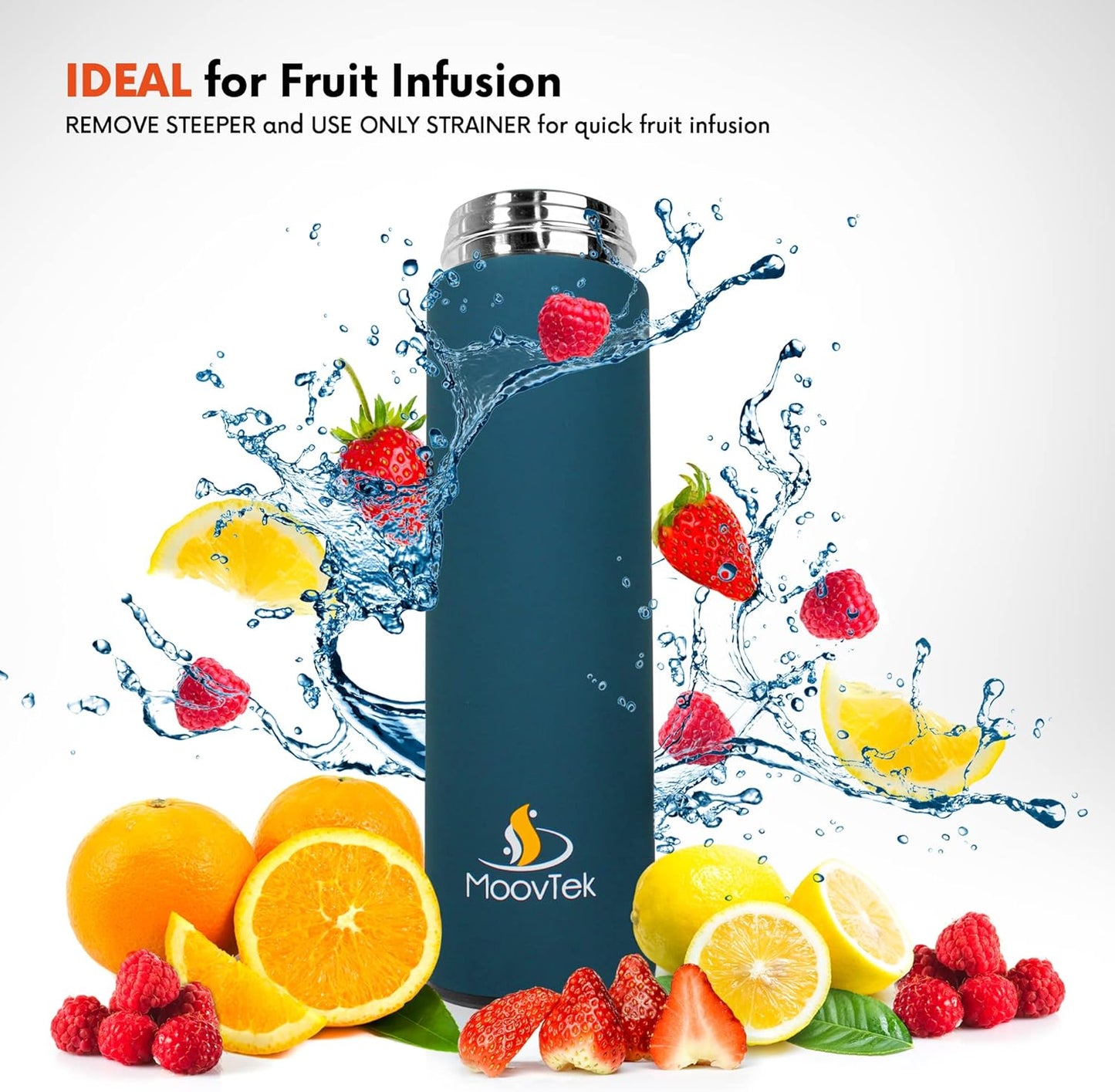 Thermos thé avec infuseur amovible 450 ml