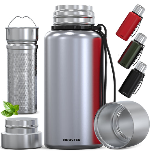 Thermos à thé avec infuseur et tasse